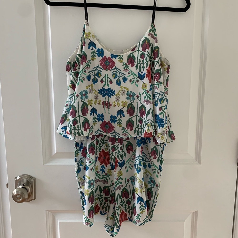 Charles Henry Overlay Romper